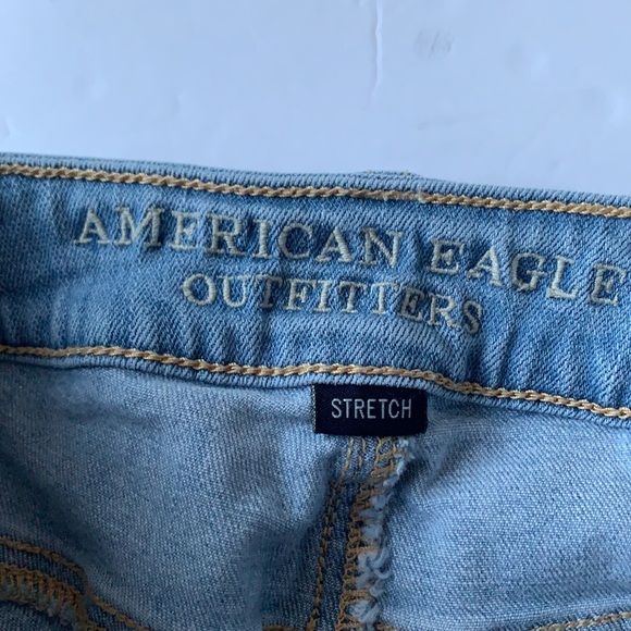 American Eagle AEO pom pom fringe distressed 2 - Picture 4 of 9